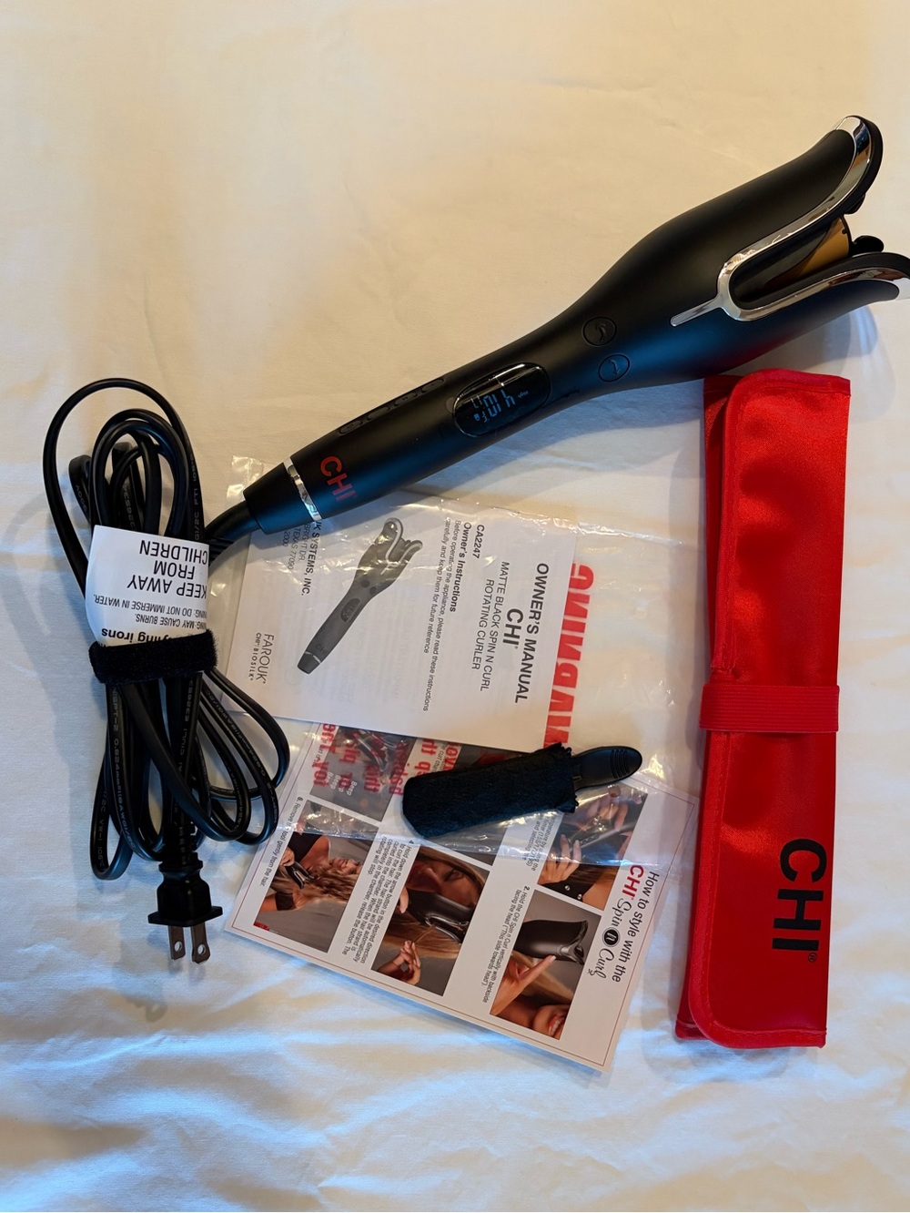 Chi Spin n Curl with Accesories